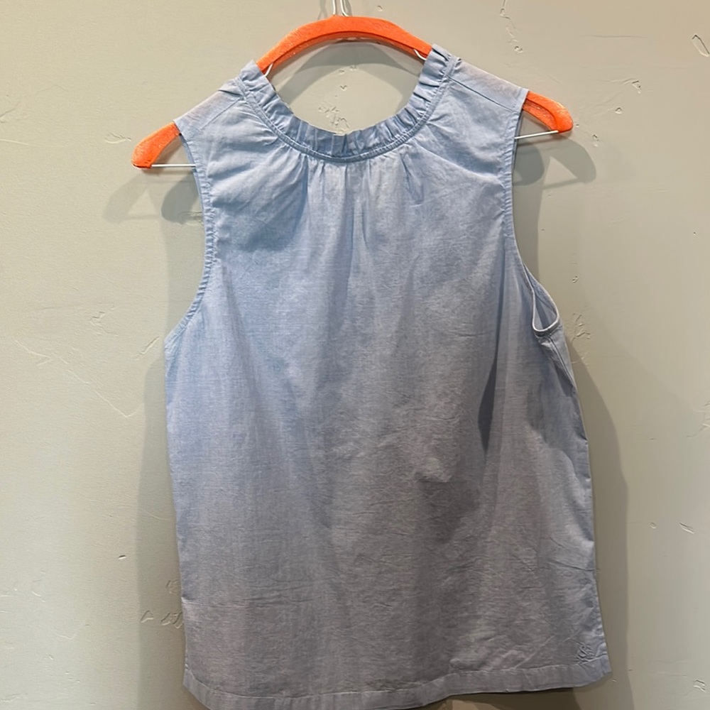 Light Blue Sleeveless Top